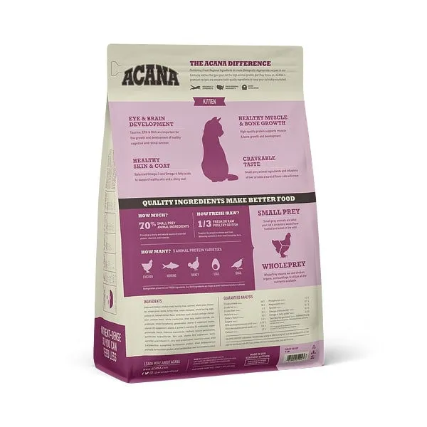 ACANA First Feast Kitten Dry Cat Food