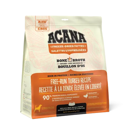 Acana Freeze Dried Food ⦿ Free-Run Turkey Recipe