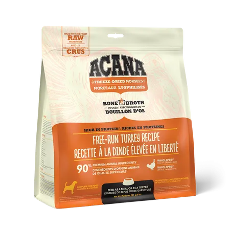 Acana Freeze Dried Food ⦿ Free-Run Turkey Recipe