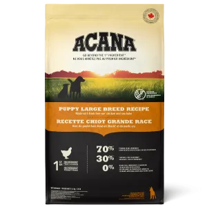 ACANA Puppy Large Breed Recipe Dry Dog Food, 11.4kg