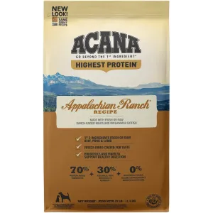 Acana Regionals Appalachian Ranch Grain-Free Dog Food