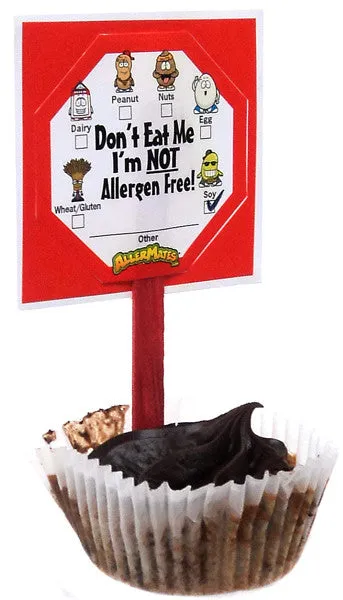 Allergen Alert Labels for Food Packages 24 Pack