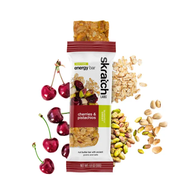 Anytime Energy Bar, Cherries & Pistachios