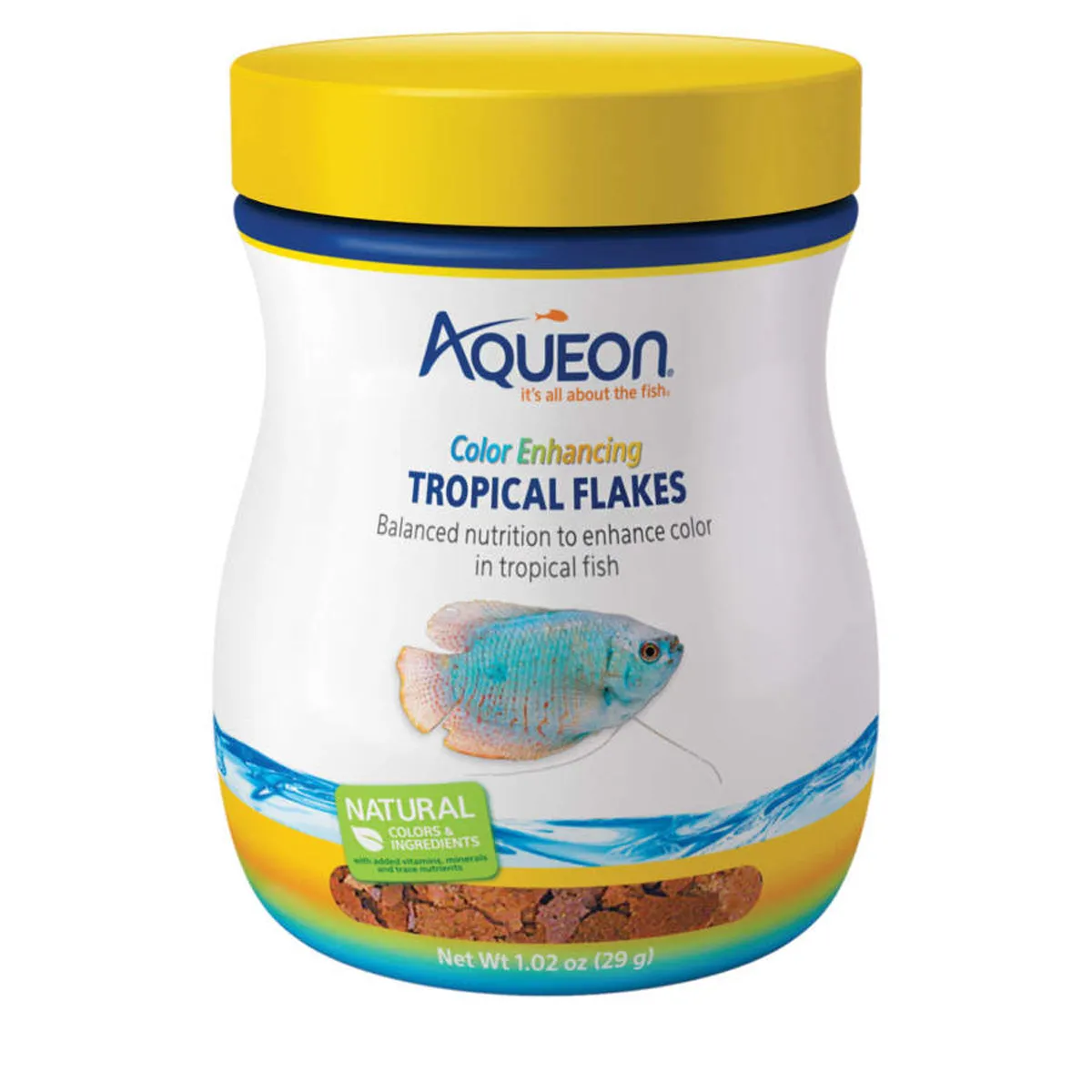 Aqueon Color Enhancing Tropical Flakes 1.02 oz