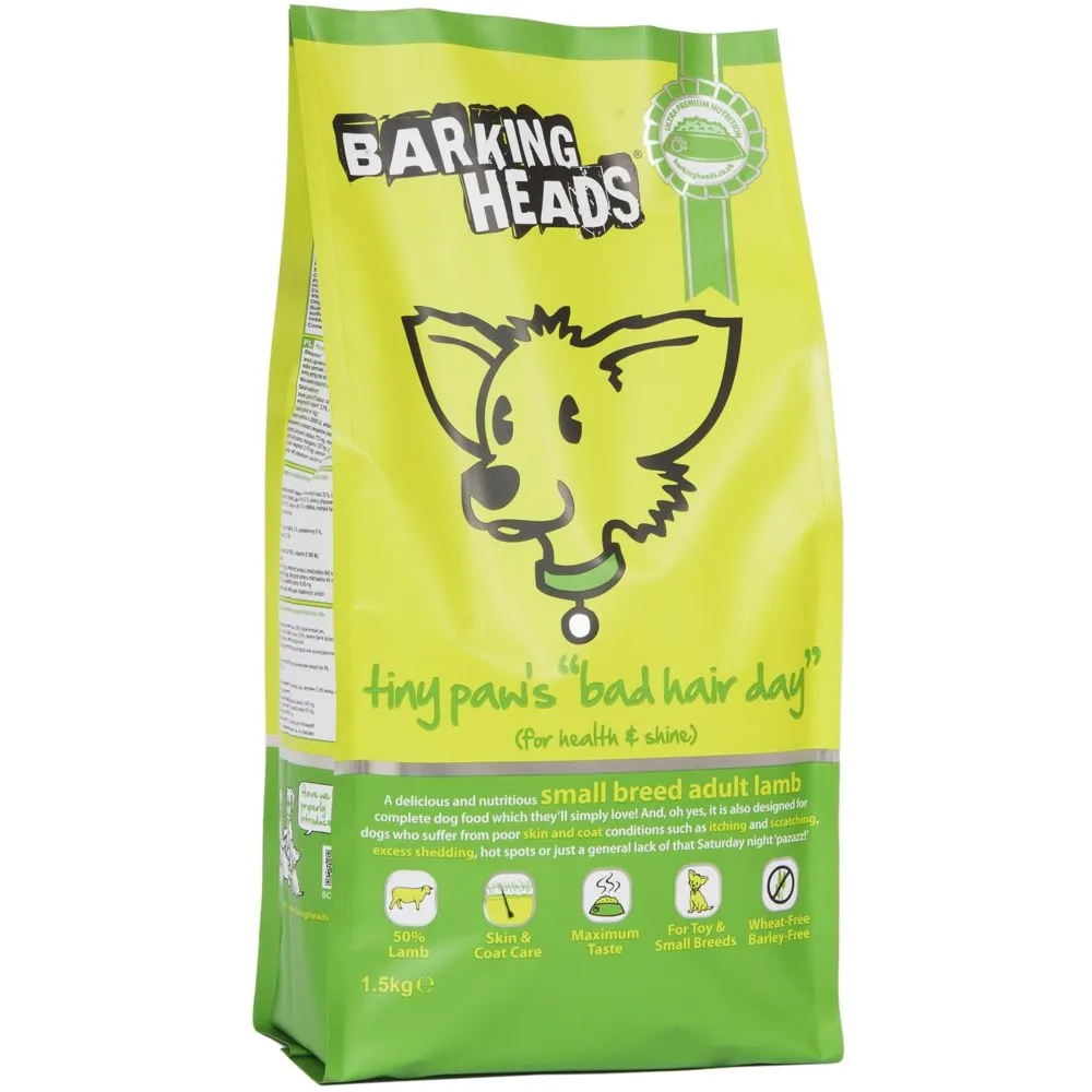 Barking Heads Tiny Paw's Bad Hair Day Dry Dog Food