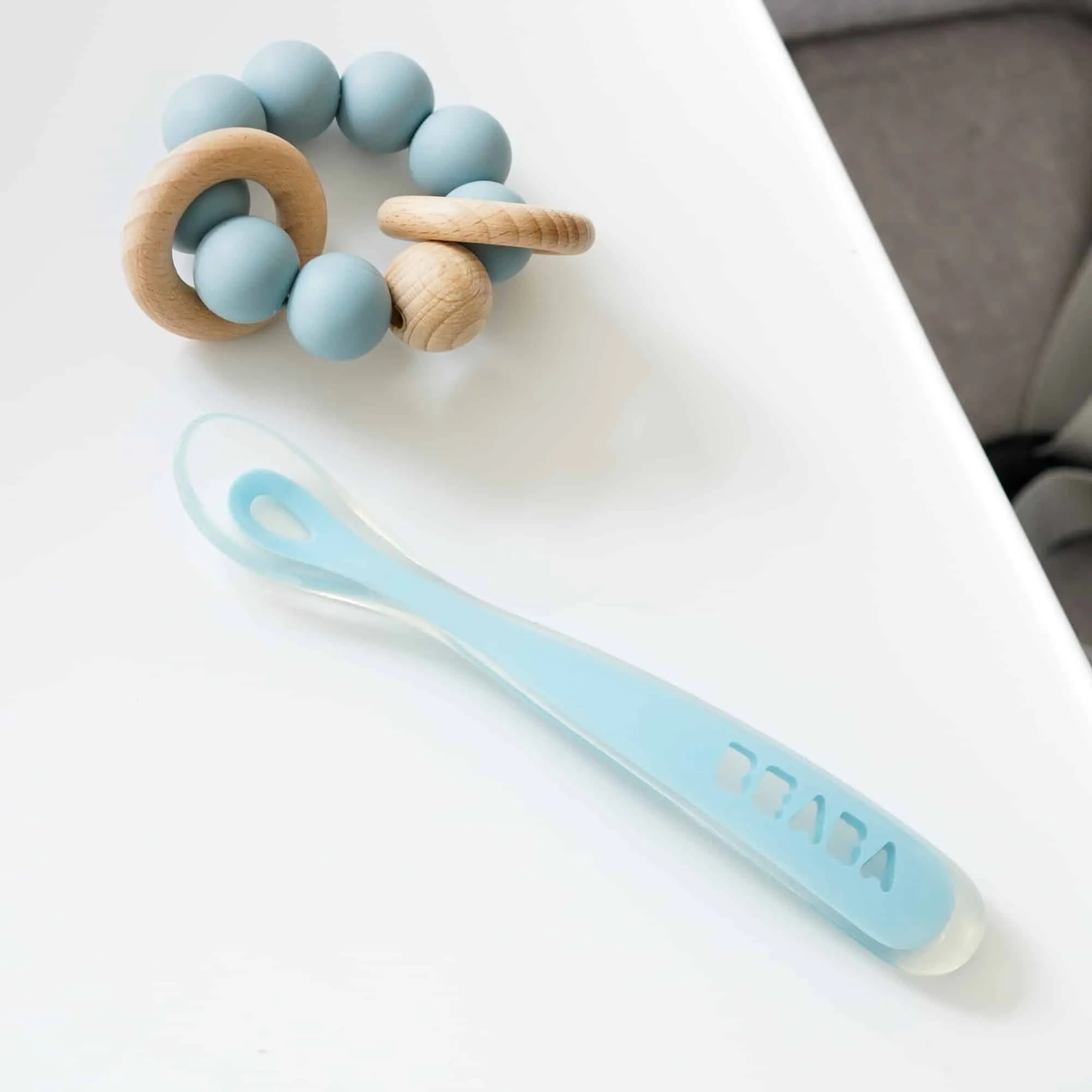 Beaba 1st Age Silicone Spoon 4m 