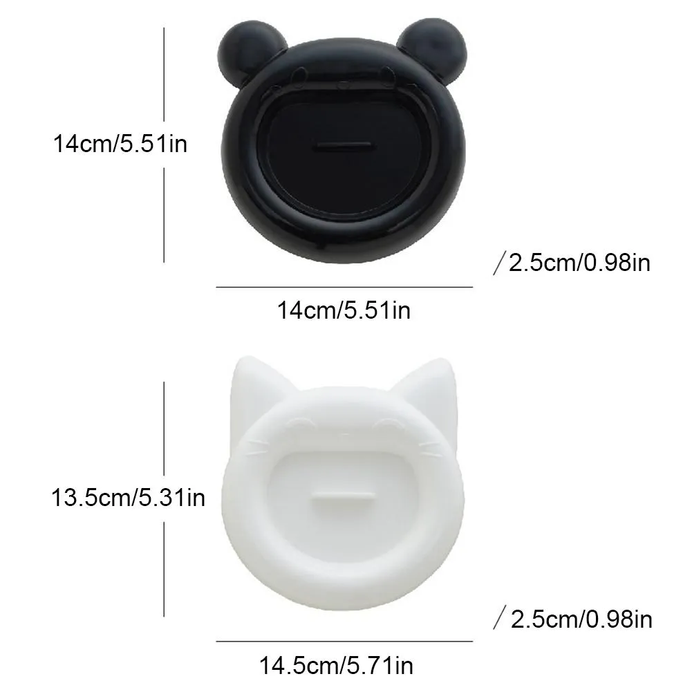 Bear & Cat Curry Rice Mould Set