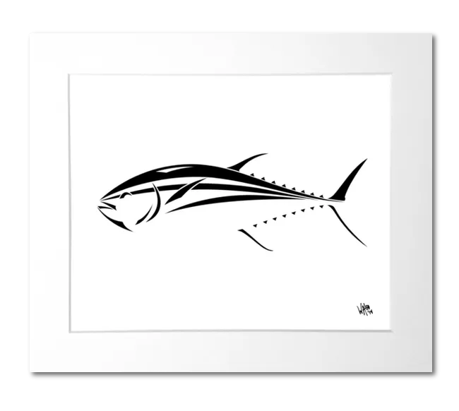 Bluefin Tuna Art Print