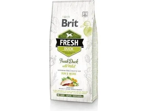 Brit Fresh Duck with Millet Active Run & Work 12 kg