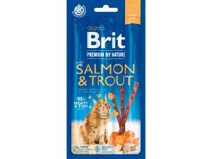 Brit Premium by Nature Cat Sticks with Salmon & Trout (3 sticks)