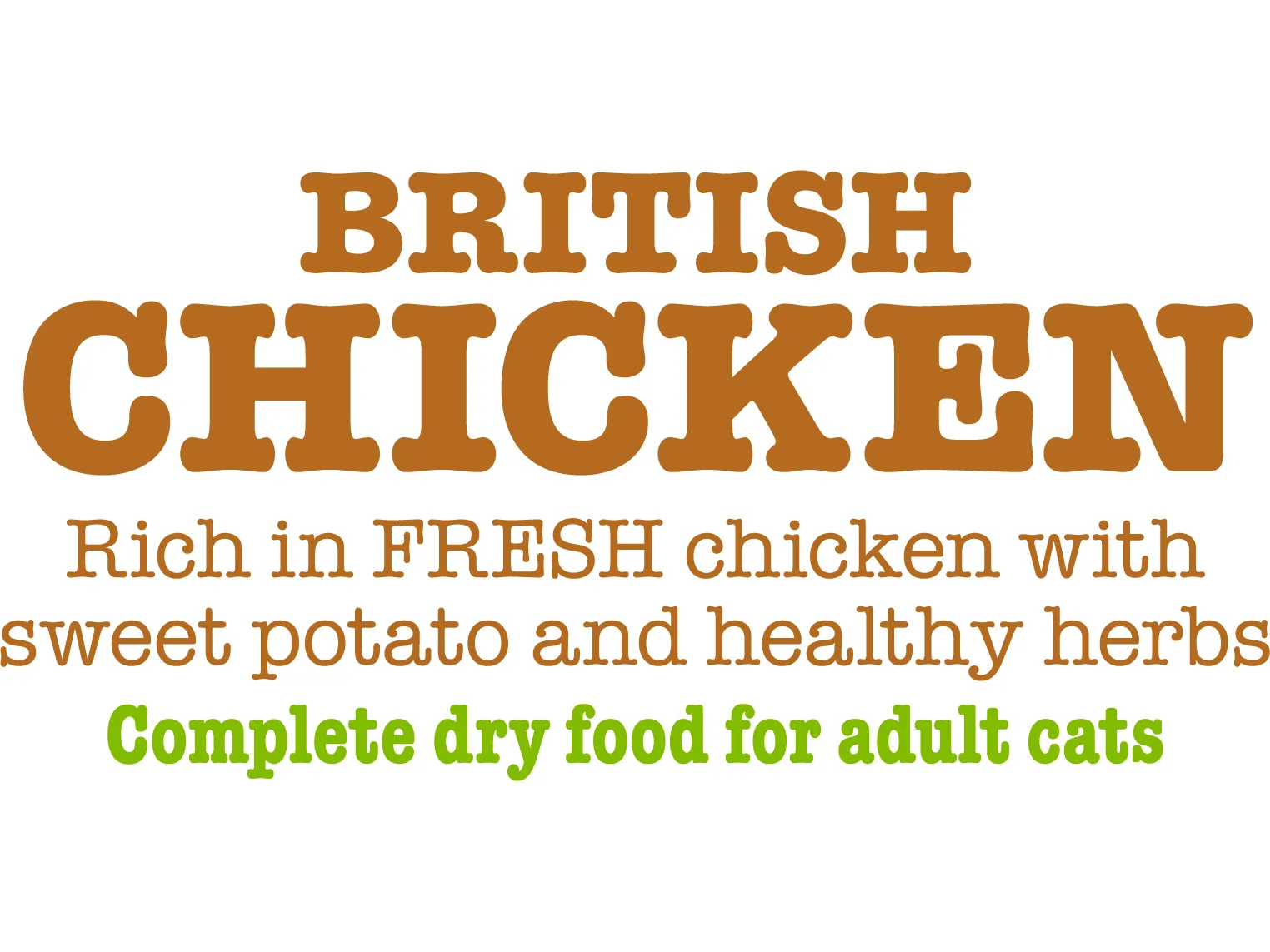 British Chicken Complete dry food for Adult Cats 1.5KG /Little BigPaw