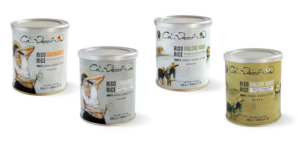 Ca’ Vecchia Carnaroli Rice Tin (2-Pack)