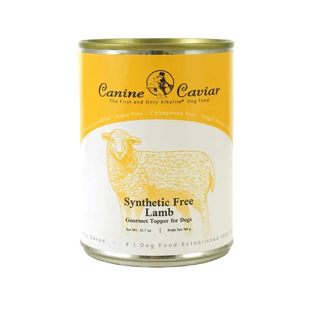 Canine Caviar Synthetic-Free & Grain-Free Lamb Canned Dog Food