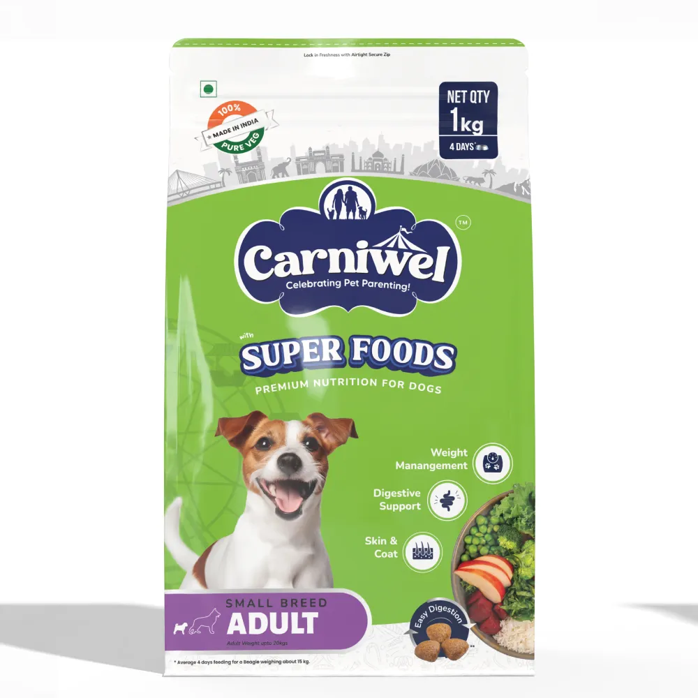 Carniwel Superfoods Veg Kibble Small Breed Adult Dog Dry Food