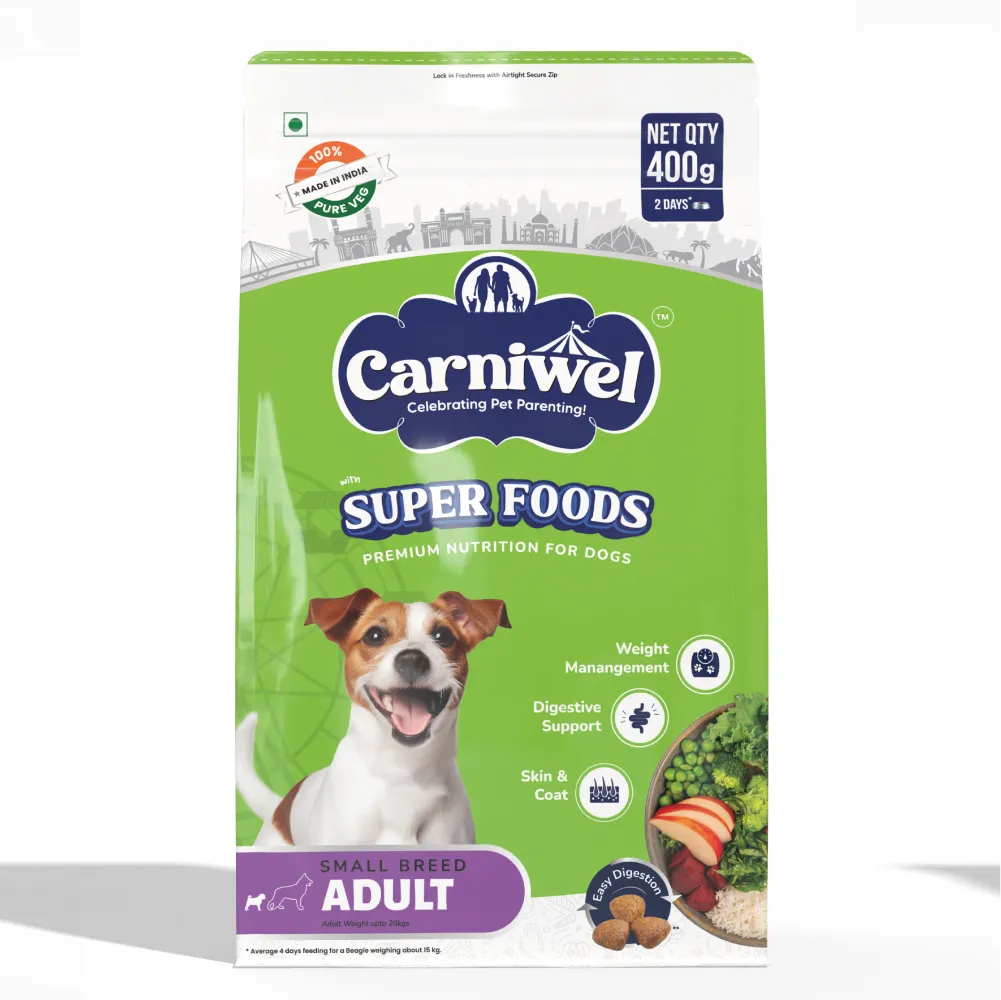 Carniwel Superfoods Veg Kibble Small Breed Adult Dog Dry Food