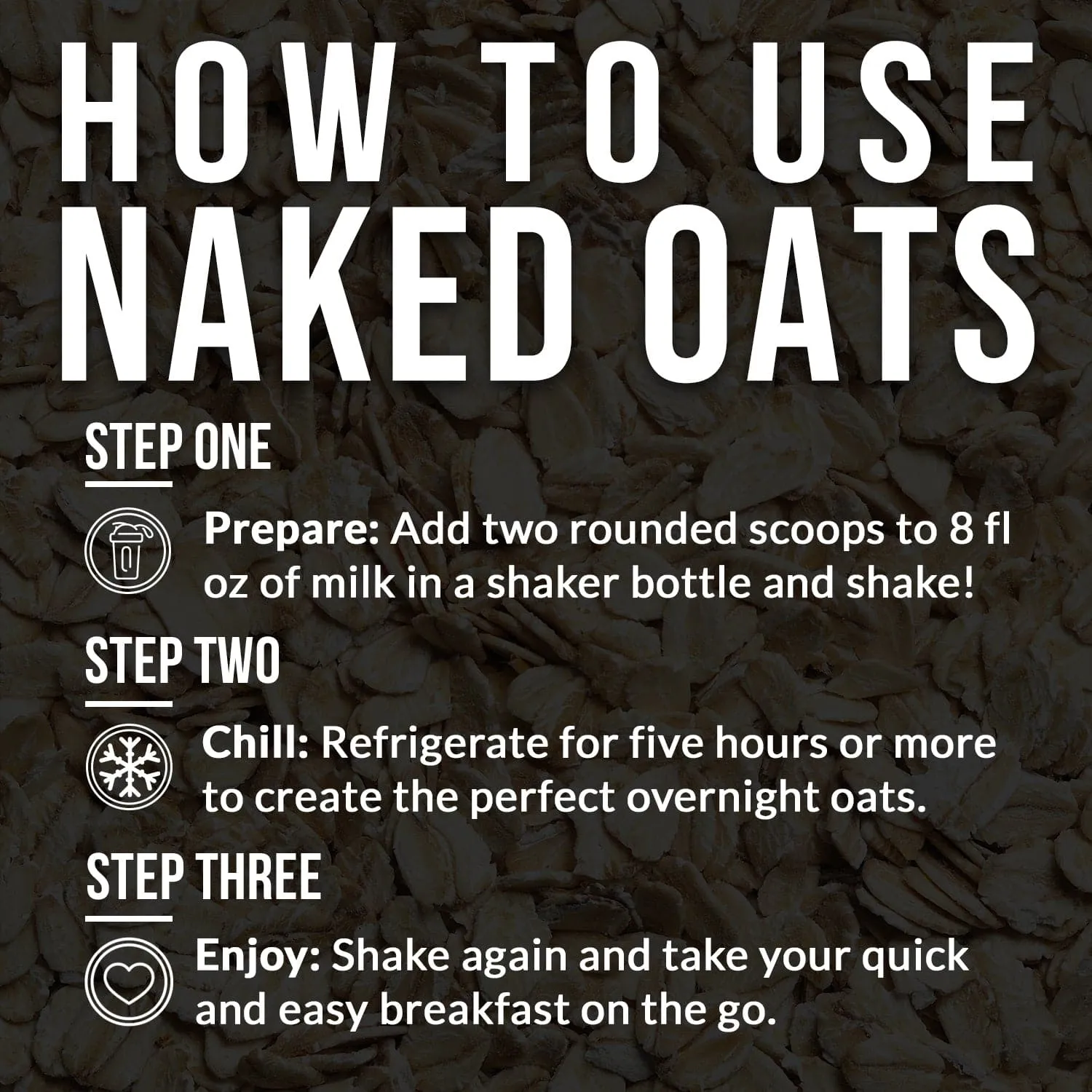 Chocolate Peanut Butter Protein Oats | Naked Oats