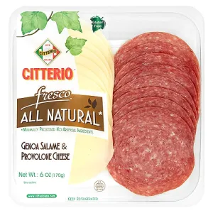 Citterio All Natural Genoa Salame & Provolone Cheese