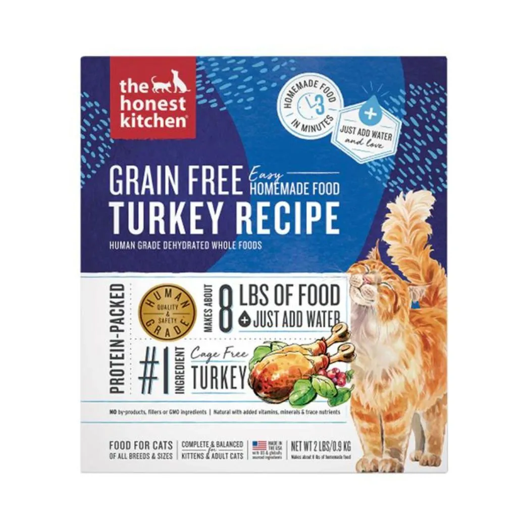 Dehydrated - Grain Free Turkey Recipe Cat Food