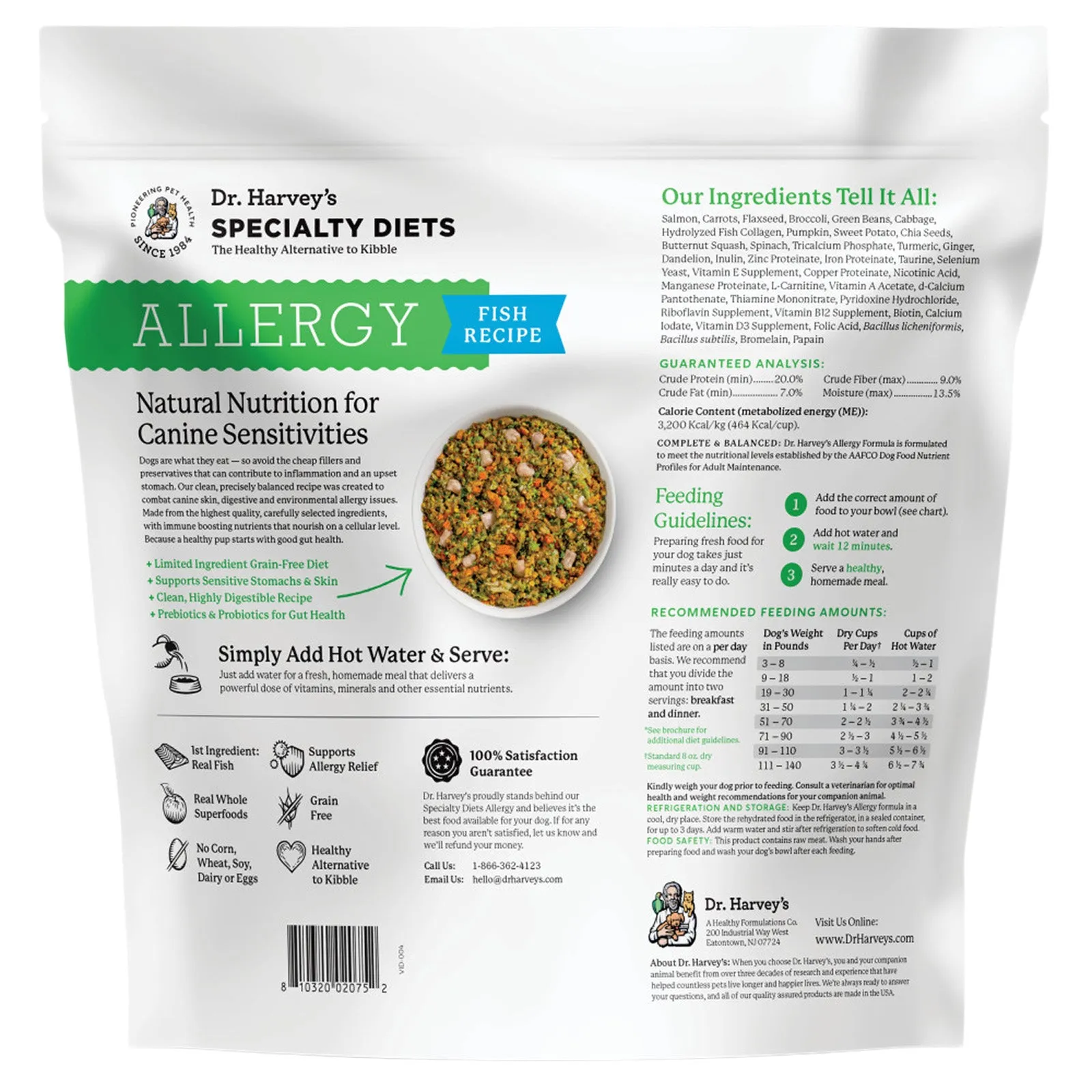 Dr. Harvey's Specialty Diets Allergy Dog Food