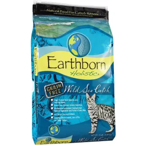 Earthborn Holistic Wild Sea Catch Grain Free Natural Dry Cat & Kitten Food