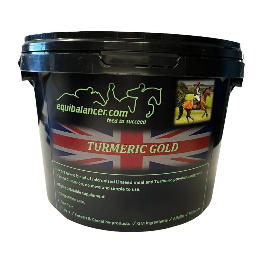 Equibalancer Equine Turmeric Gold Powder for Horses