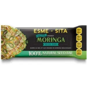 ESMEandSITA Organic Honey Moringa Seed Bar 40g