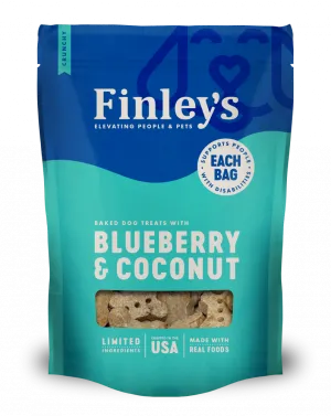 Finleys Blueberry & Coconut Crunchy Biscuits