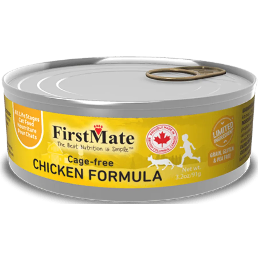 FirstMate Limited Ingredient Diet Chicken Formula Grain-Free Canned Cat Food