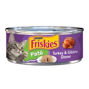 FRISKIES CAT FOOD PATE SALMON DINNER 1