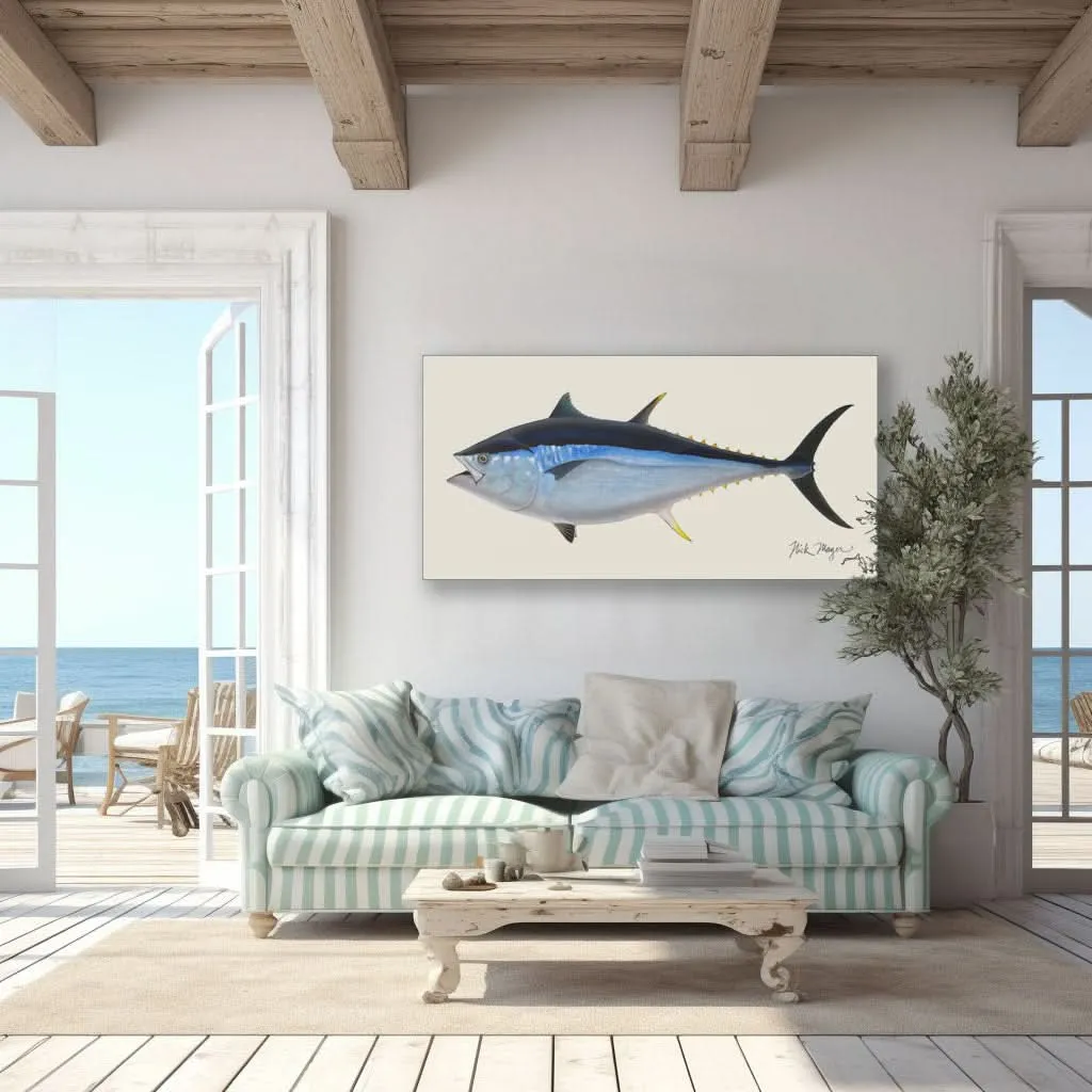 Giant Bluefin Tuna 2 Metal Print