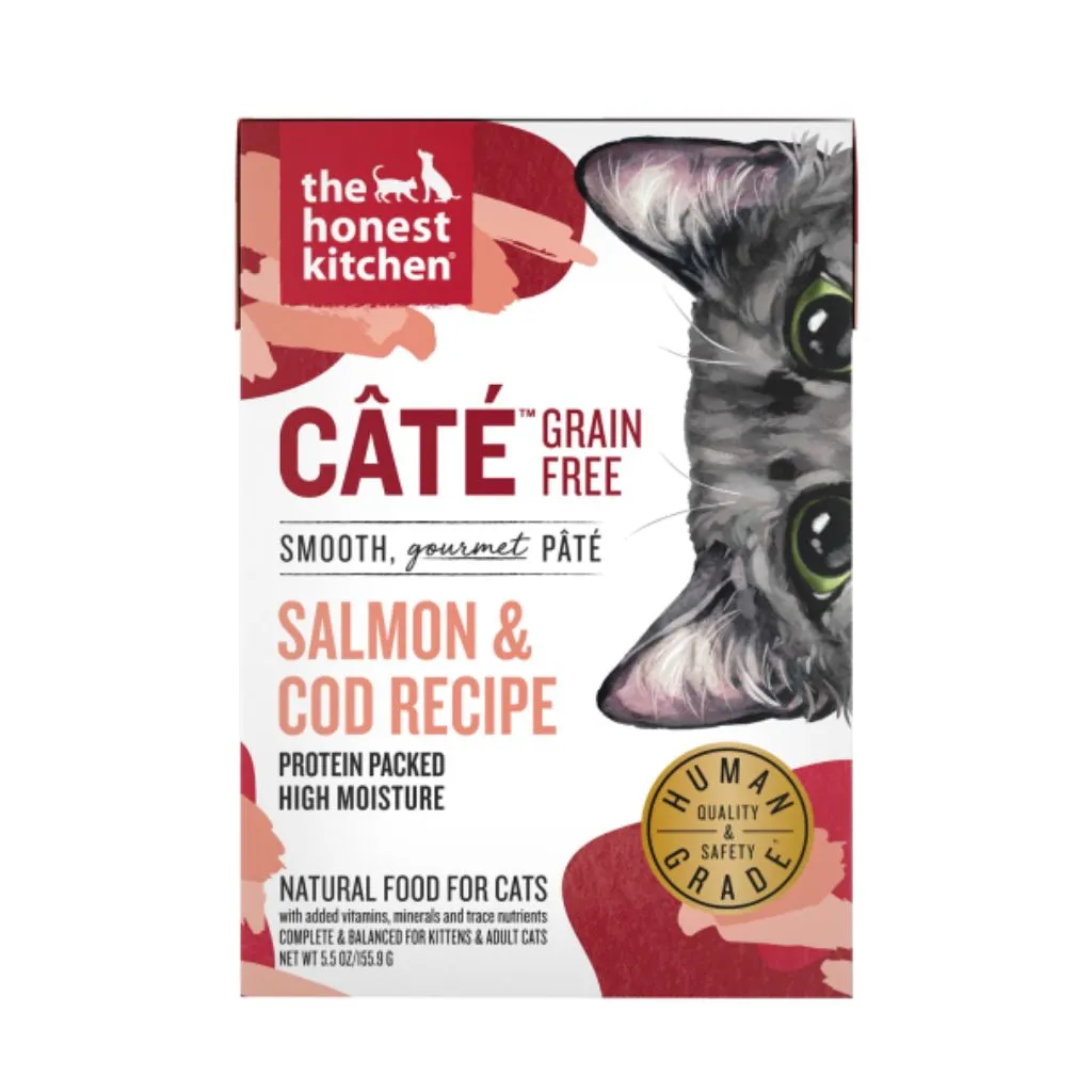 Grain Free Salmon & Cod Pate for Cats 12 x 5.5oz