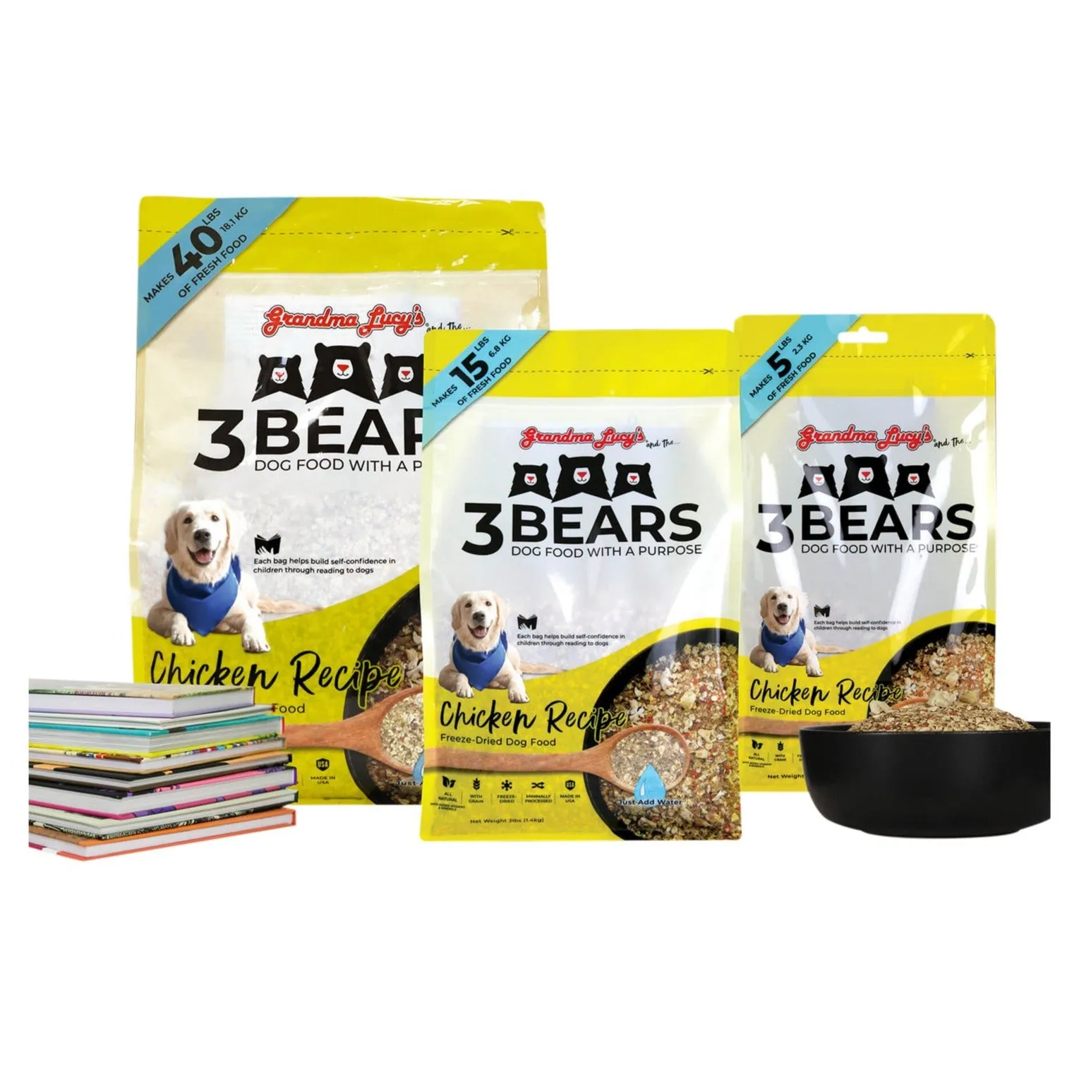 Grandma Lucy's 3 Bears Freeze Dried Dog Food