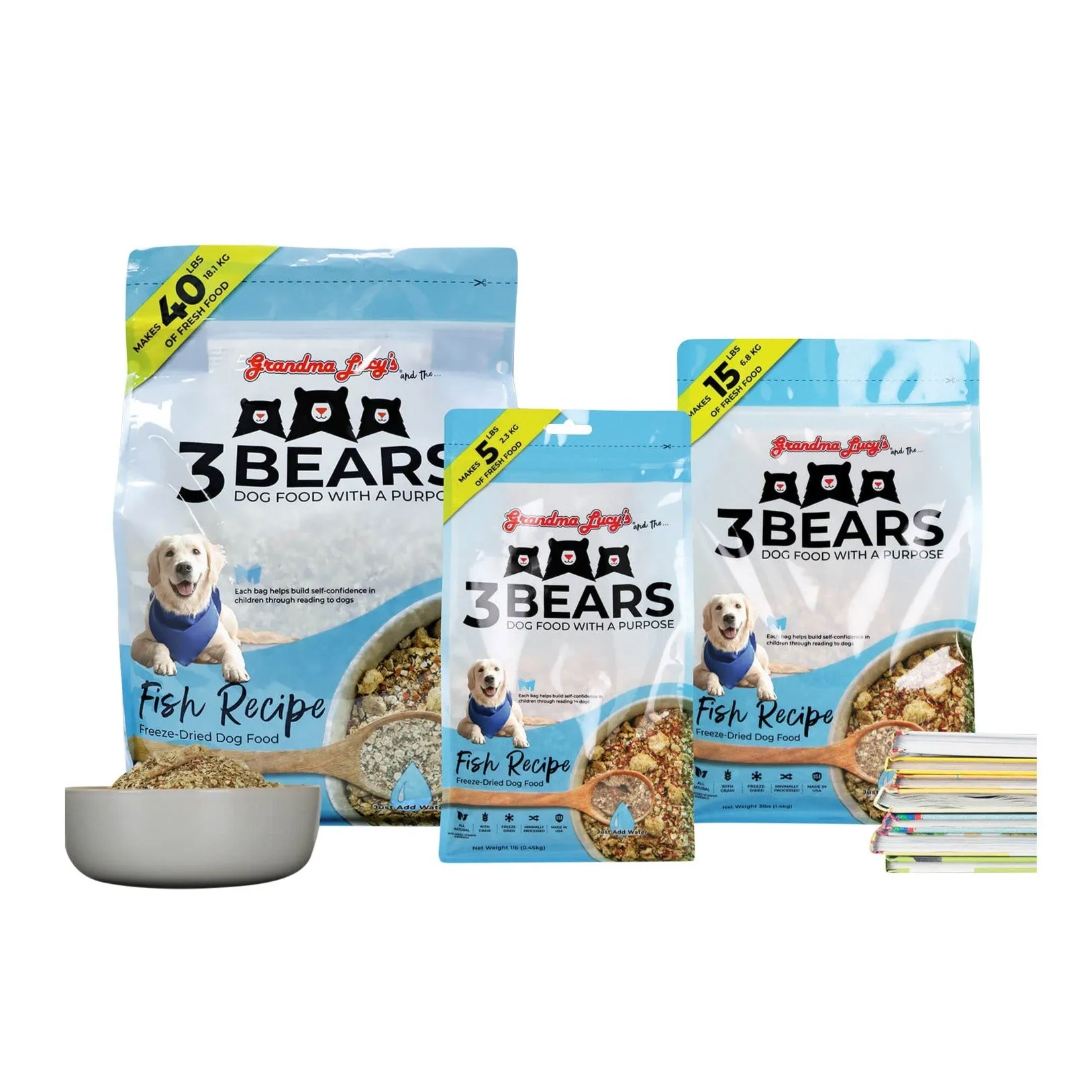 Grandma Lucy's 3 Bears Freeze Dried Dog Food