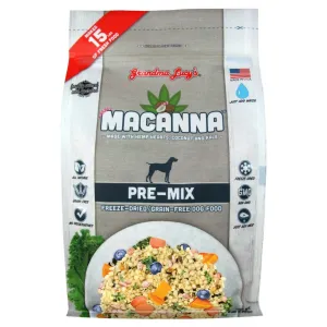 Grandma Lucy's Macanna Pre-Mix Freeze Dried Dog Food - 3lbs