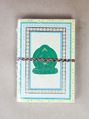 Green Buddha rice paper Journal