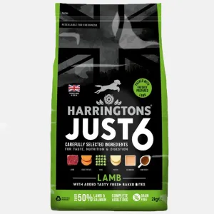 Harringtons Just 6 Dry Lamb Dog Food