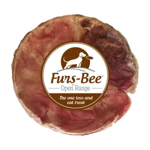 Home Range Furs-Bee Beef Bladder Disc  Dog Treat