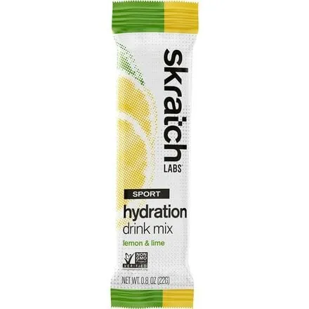 Hydration Sports Drink Mix, Pack of 20 Skratch Labs Lemon-Lime