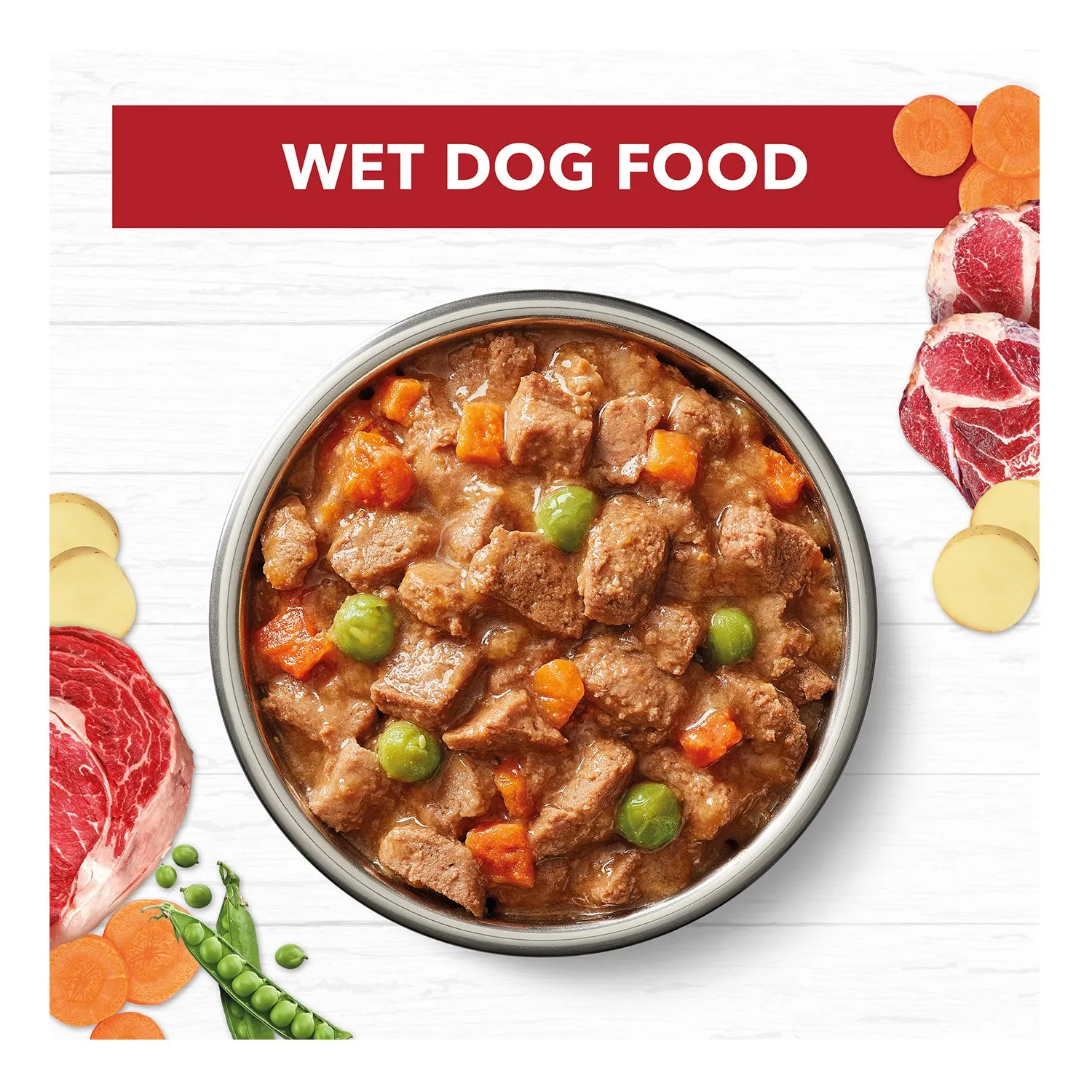 Ivory Coat Grain Free Beef Stew Adult Wet Dog Food