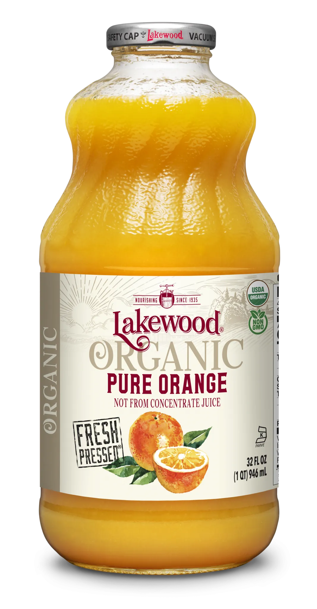 Lakewood Orange Juice Organic 32oz