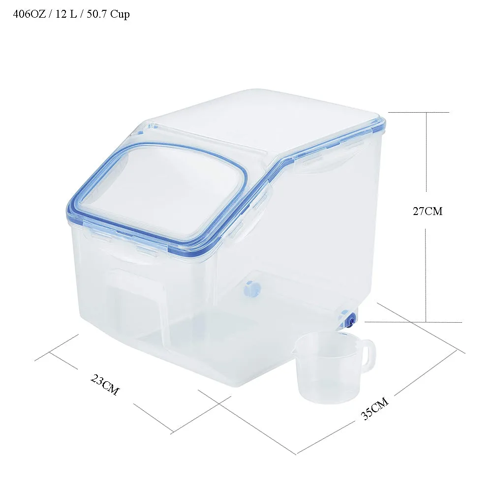 Lock & Lock Classic Rice Case 12L with rice cup