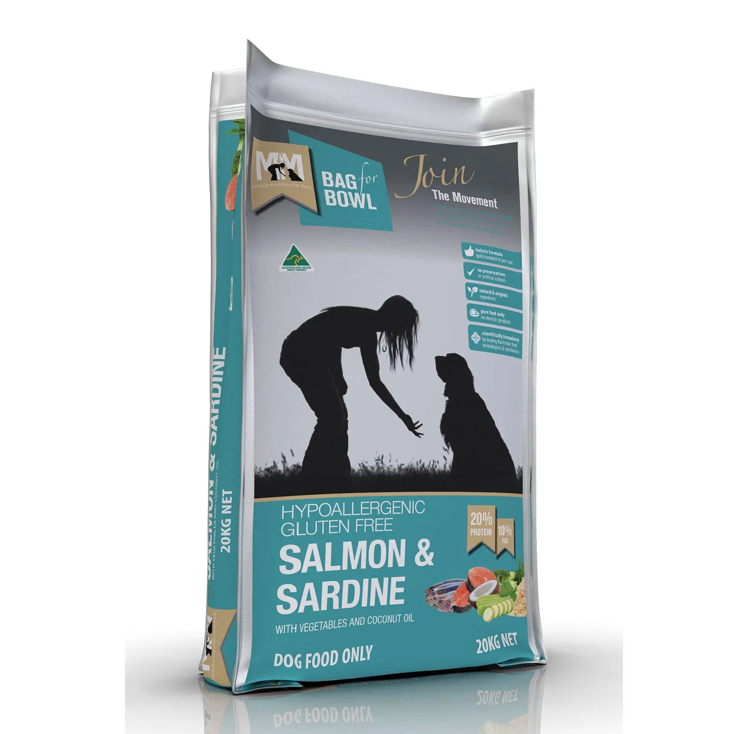 Meals for Mutts Salmon & Sardine Adult Dry Dog Food