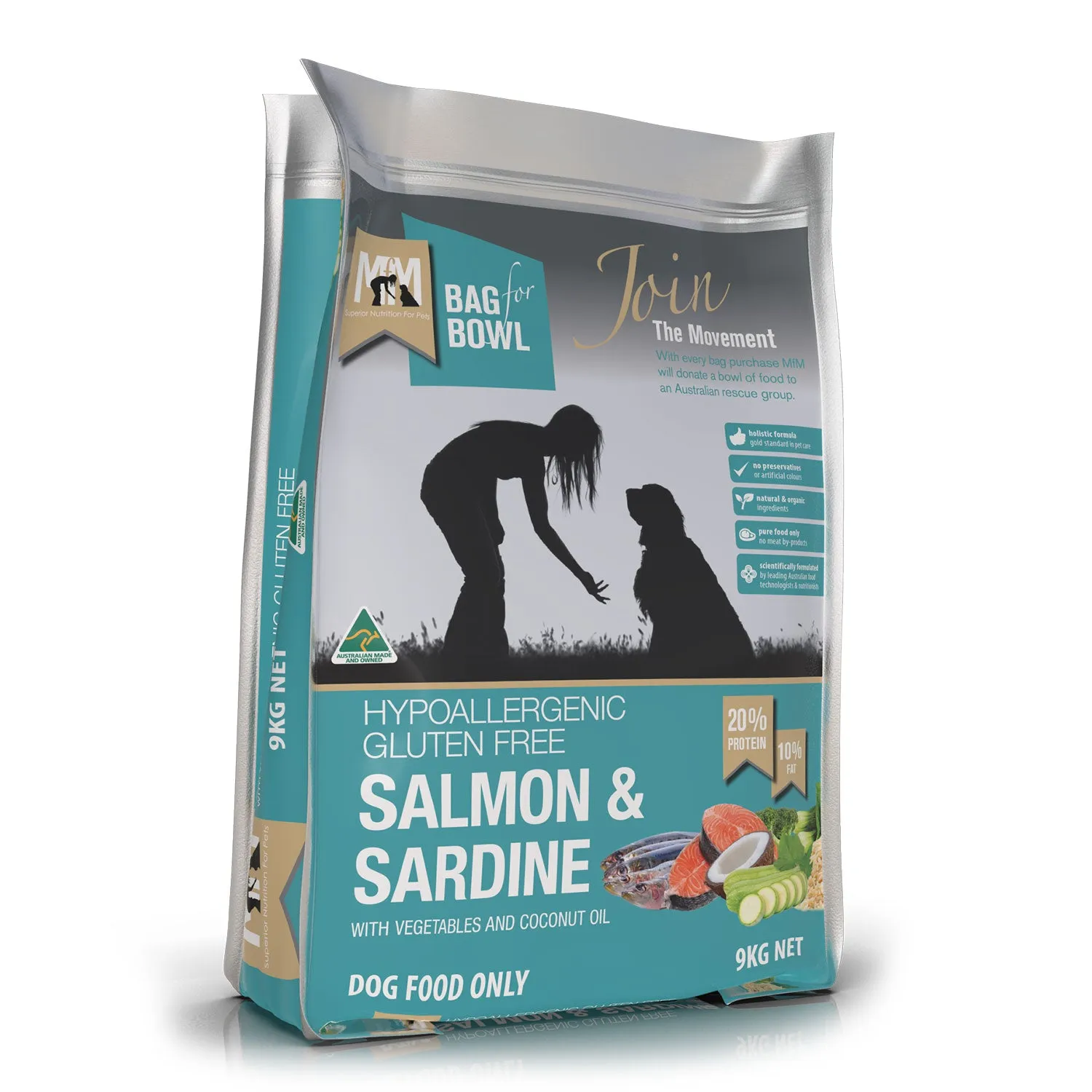 Meals for Mutts Salmon & Sardine Adult Dry Dog Food