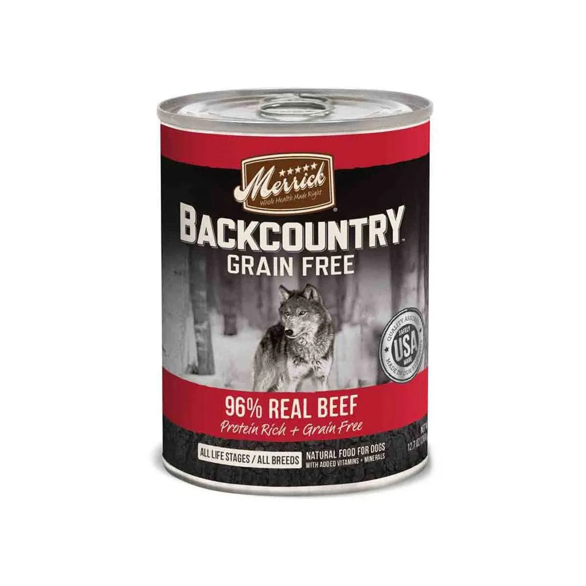 Merrick Backcountry 96% Real Meat Canned Dog Food