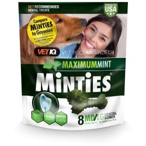 Minties Maximum Mint Dental Bones for Dogs