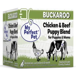 My Perfect Pet Buckaroo Chicken & Beef Blend Gently Cooked Puppy Food 3.5 lbs