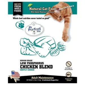 My Perfect Pet Low Phosphorus Chicken Blend Gently Cooked Adult Cat Food