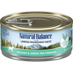 Natural Balance C Can LID Chicken/Gr Pea 5.5oz