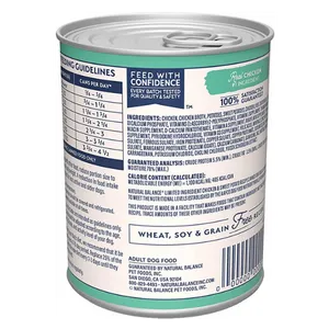 Natural Balance Limited Ingredient Diets Chicken & Sweet Potato Formula Canned Dog Food 13oz