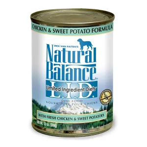 Natural Balance Limited Ingredient Diets Chicken & Sweet Potato Formula Canned Dog Food 13oz